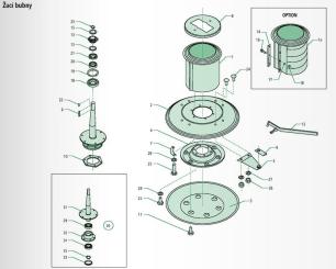 Saphir žací talíř 