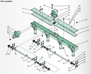 Saphir pouzdro ložiska 