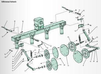 Saphir tažná pružina 