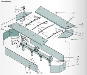 Saphir postranní kryt 