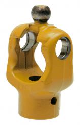 Nábojová vidlice NG(80°)-s drážkou pro lícované pero 