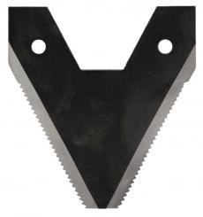 Čepel kosy žací lišty BCS s dolním ozubením 