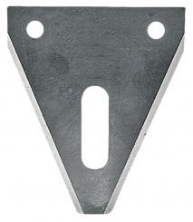 Čepel kosy žací lišty Fortschritt-hladká, dole zapuštěná 