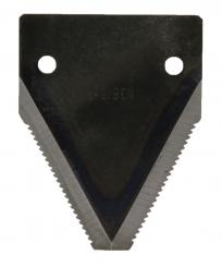 Čepel kosy žací lišty Mörtl-provedení s dolním ozubením 