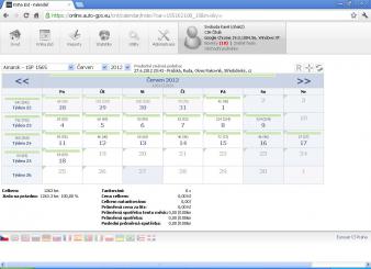 Předplatné GPS monitoring 