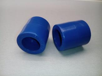 PPR  modrý nátrubek tlaková řada PN20 průměr 20mm 
