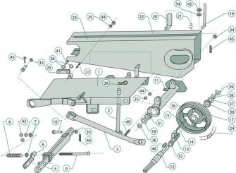 Saphir hnací hřídel 