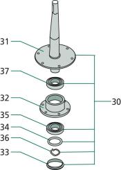Radiální těsnící kroužek 