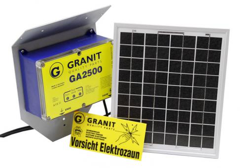 Solární panel 10W s ochranou diodou GRANIT GA2500 